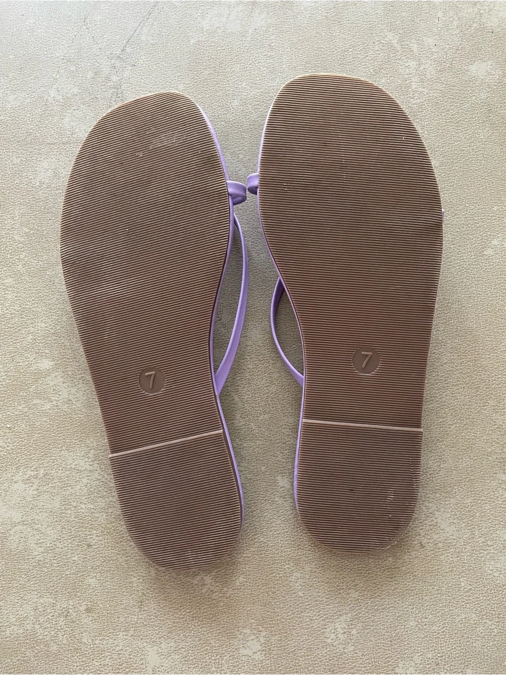 Shade & Shore Lilac Minimal Strappy Sandals for Women - 7
